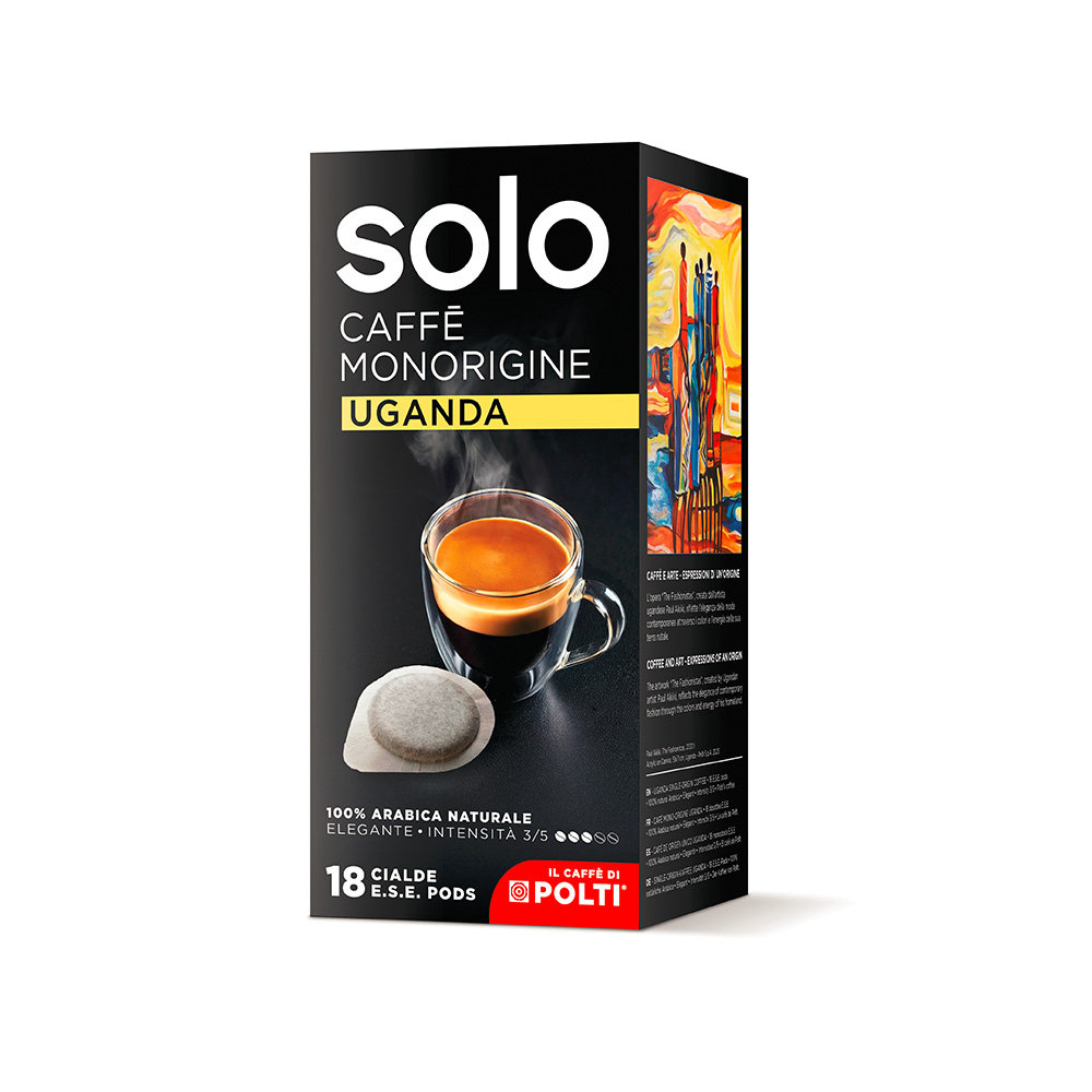 18 Cápsulas SOLO Caffè Monorigine Uganda